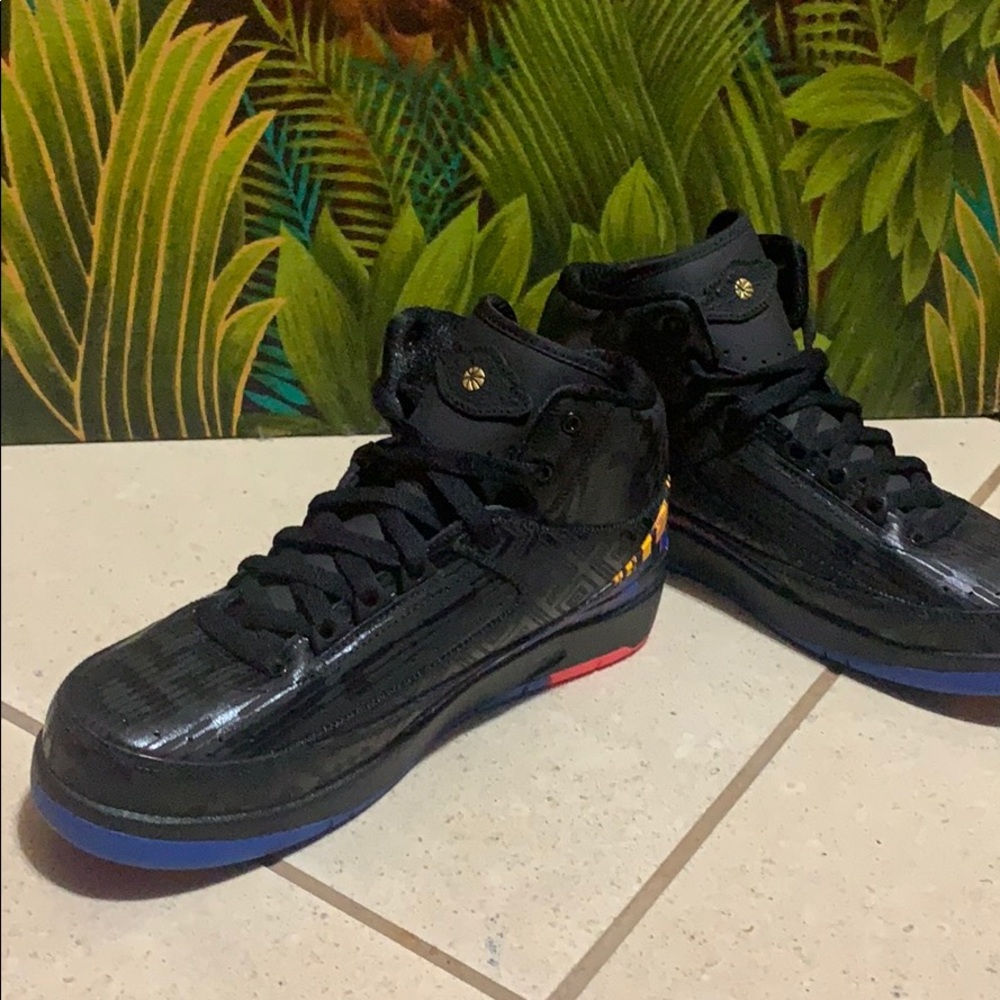 Jordan Air 2 Retro BHM (GS) Y7 - Picture 5 of 7